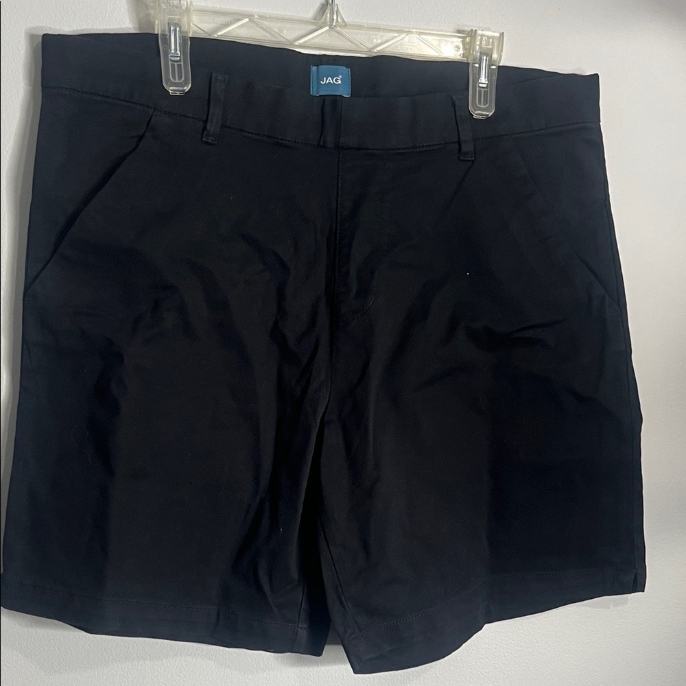 Jag Jeans Women's Black Flat Front Shorts
